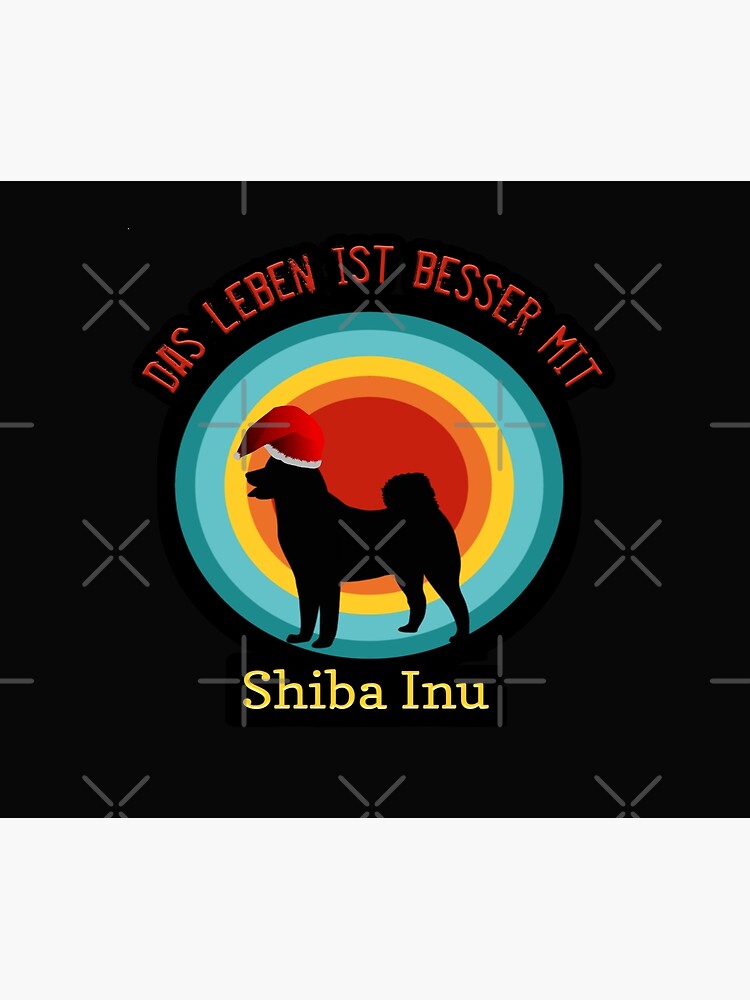Discover Shiba Inu life is better with shiba shiba inu funny Shower Curtain