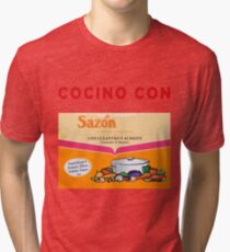 COCINO CON SAZON Tri-blend T-Shirt