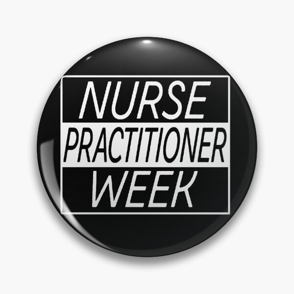 Artikelvorschau, Nurse Practitioner Week 2021 Schwarzweiß entworfen und verkauft von JooArtPrints ★★★★★.