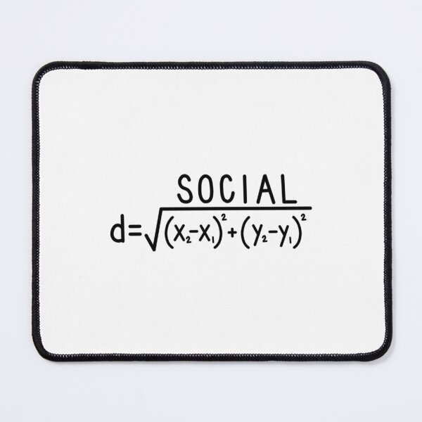 Item preview, Social Distance formula Light Blue designed and sold by CustomBrites.