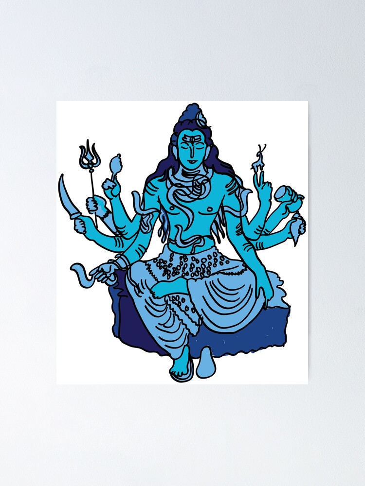 lord shiva | lord shiva | blue colour lord shiva