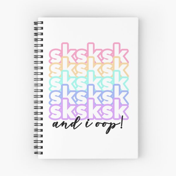 Item preview, Teen vsco girl sayings sksksk and i oop designed and sold by CustomBrites.
