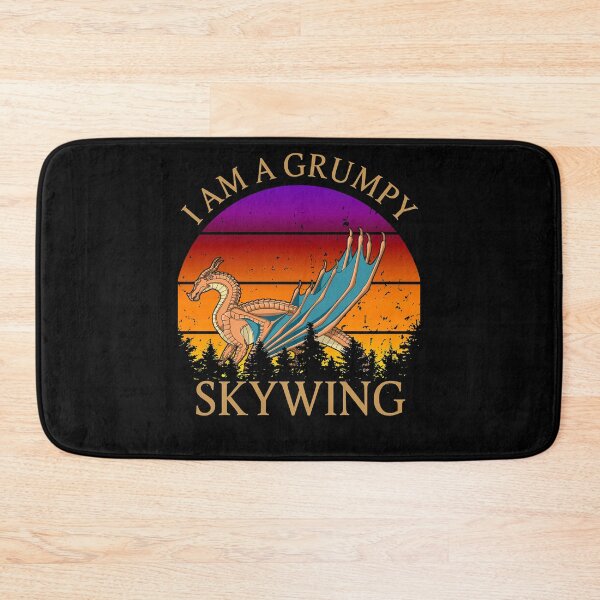 Artikelvorschau, Glory Fantasy Rainwing Wings Of Fire Ich bin ein mürrischer Skywing Dragons Retro Wings Of Fire Geschenk für Fan entworfen und verkauft von GoudeauOwnerFar.