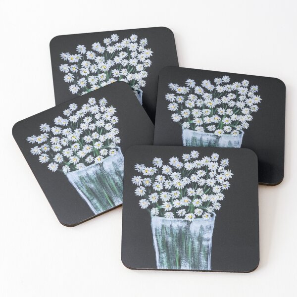 Item preview, Daisies designed and sold by ChaiTeaArt.