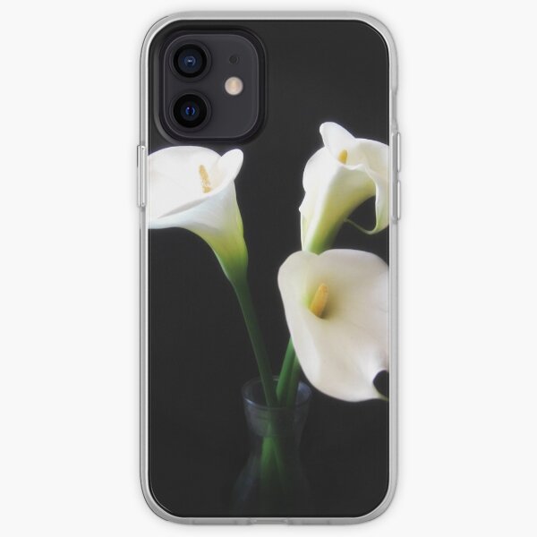 Elegant Calla Lily Flowers 12 iPhone Soft Case