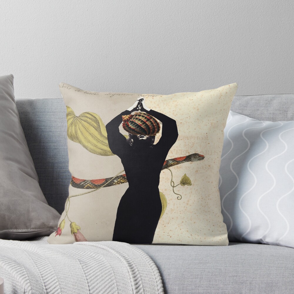 Item preview, Throw Pillow designed and sold by kishART.