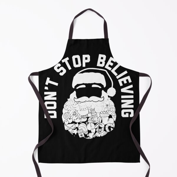 Item preview, Dont Stop Believing Santa designed and sold by Natalie Llewellyn.