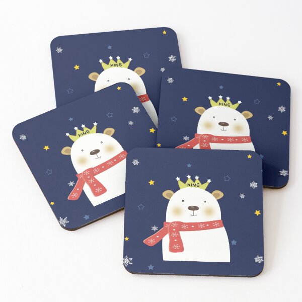 Item preview, Bear sleepy snowy cute Sleep in Christmas  designed and sold by CoolFuture.