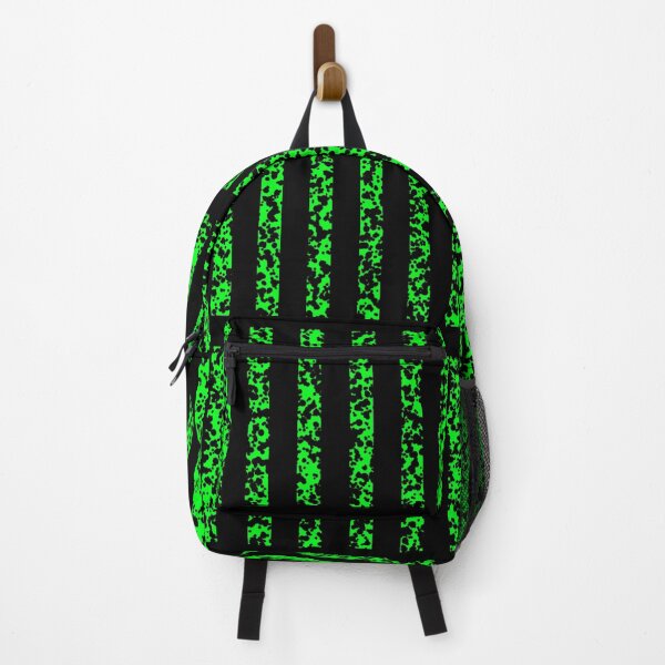 Item preview, Green stripes black dots designed and sold by Anteia.