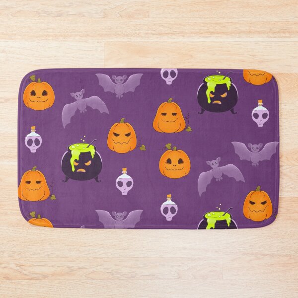 Item preview, Halloween Pattern! Pumpkins, Bats, Potions, Cauldrons designed and sold by anacecilia.