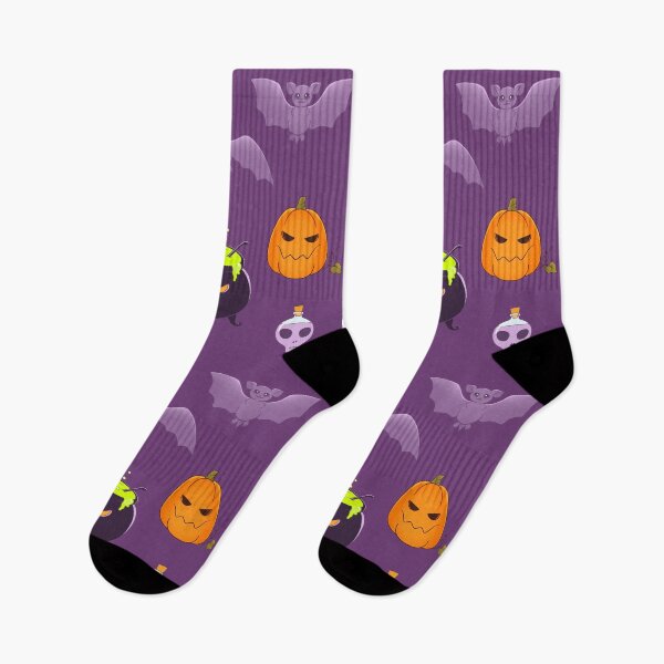 Item preview, Halloween Pattern! Pumpkins, Bats, Potions, Cauldrons designed and sold by anacecilia.
