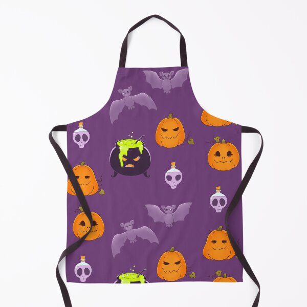 Item preview, Halloween Pattern! Pumpkins, Bats, Potions, Cauldrons designed and sold by anacecilia.