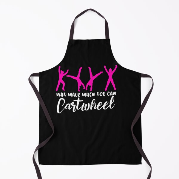 Item preview, Why Walk When You Can Cartwheel Funny Gymnastics Gifts Girls designed and sold by PatrickRda.
