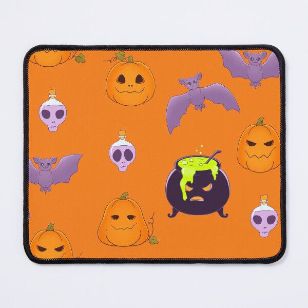 Item preview, Halloween Pattern II! Pumpkins, Bats, Potions, Cauldrons designed and sold by anacecilia.