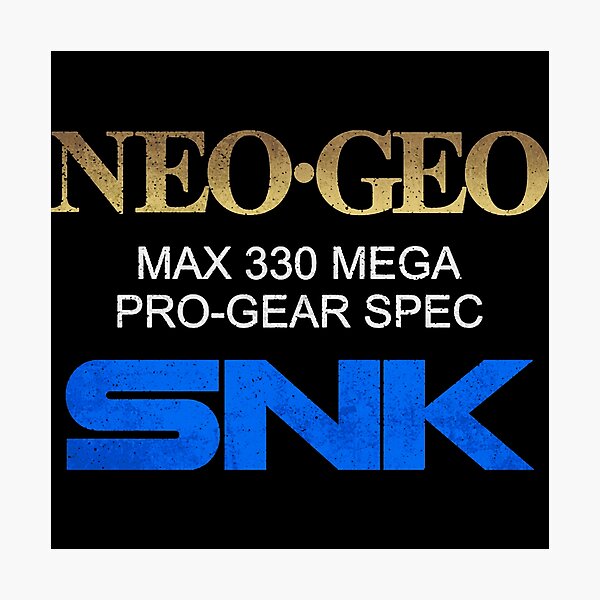 SNK NEO-GEO MAX330MEGA PRO-GEAR SPEC-