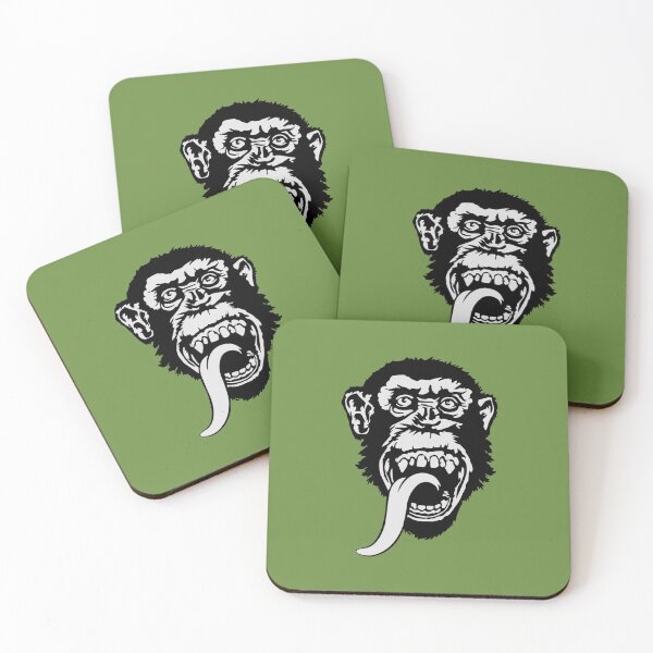 Item preview, Monkey head Sticker designed and sold by ChristianSimon.