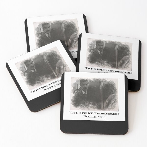 Item preview, I'm the police commissipner hear things tv police series show  designed and sold by EugeneEller5890.