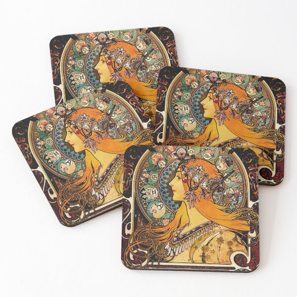 Item preview, Mucha Art Nouveau designed and sold by Nicola Pike.