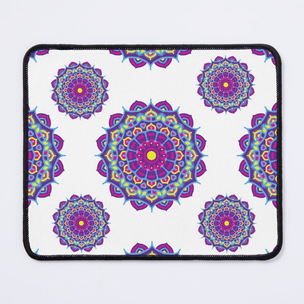 Item preview, Bright and beautiful boho mandala pattern designed and sold by Trianglegreen.