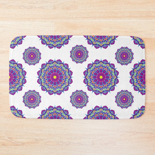Item preview, Bright and beautiful boho mandala pattern designed and sold by Trianglegreen.