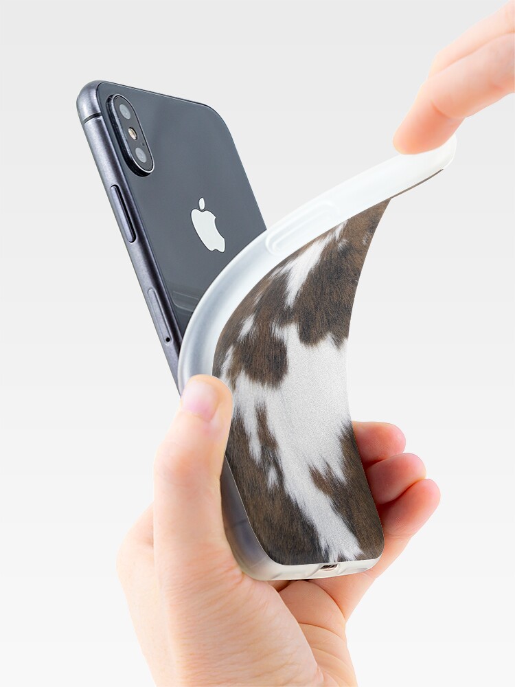 Vista alternativa de Funda y vinilo para iPhone Cuero