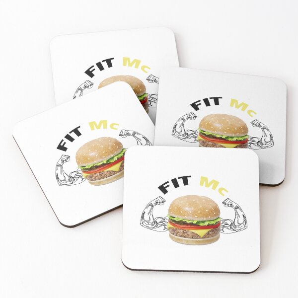 Item preview, FitMc - hamburger designed and sold by Cloud7Stickers ..
