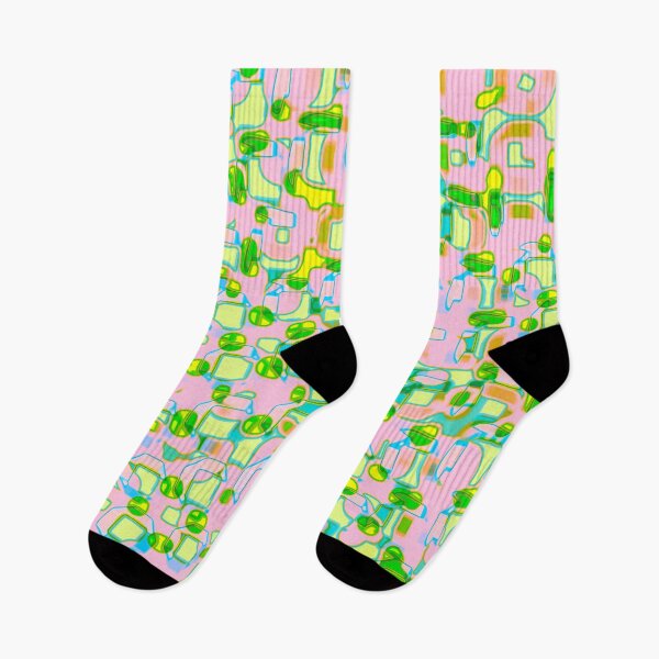 Item preview, Funky signals - abstract pattern designed and sold by Xdelacra.