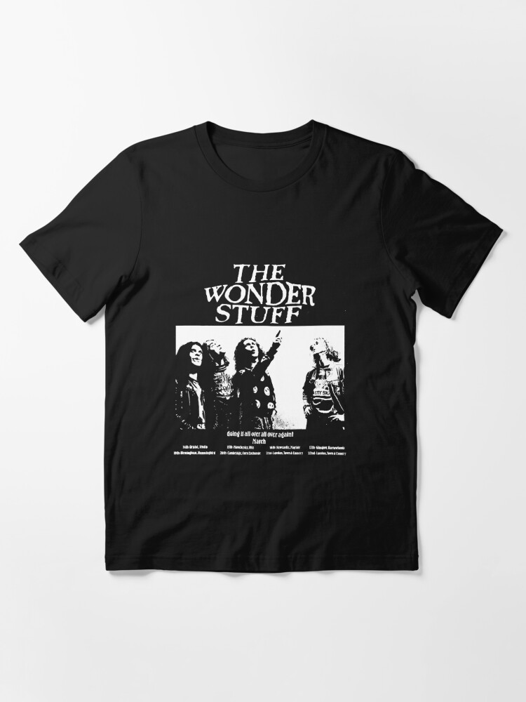 Men Women The Wonder Stuff 80S Stencil Artworkrock Grebo Indie Britpop Pwei  Tee | Essential T-Shirt