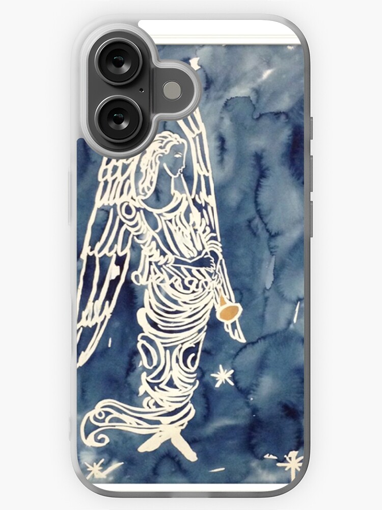 Thumbnail 1 of 5, iPhone Case, Runnymede Angel designed and sold by lynwestfall.