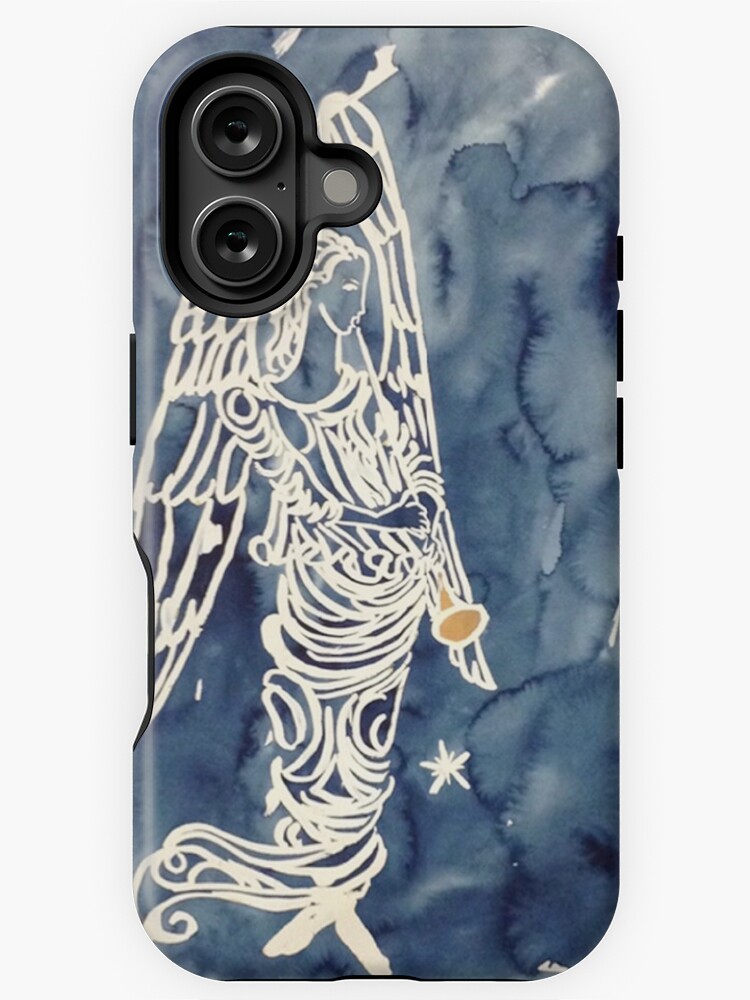 Thumbnail 1 of 4, iPhone Case, Runnymede Angel designed and sold by lynwestfall.