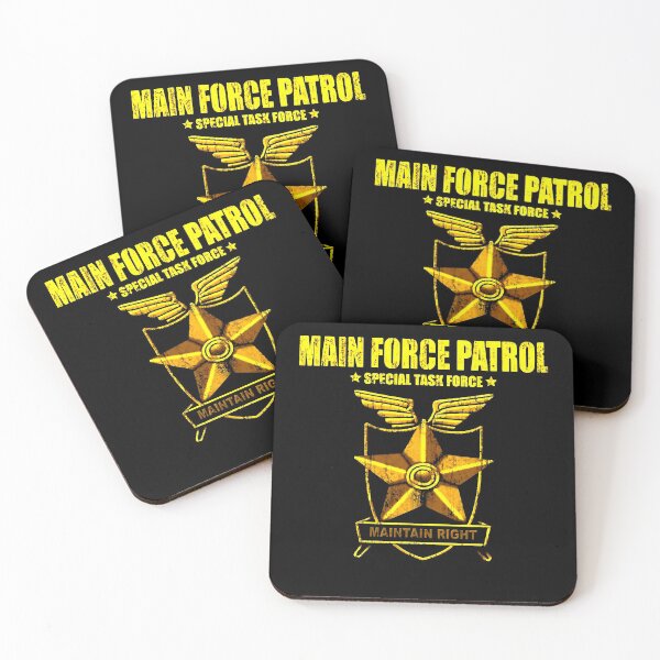 Item preview, Main force patrol gold logo designed and sold by RyantHobart.