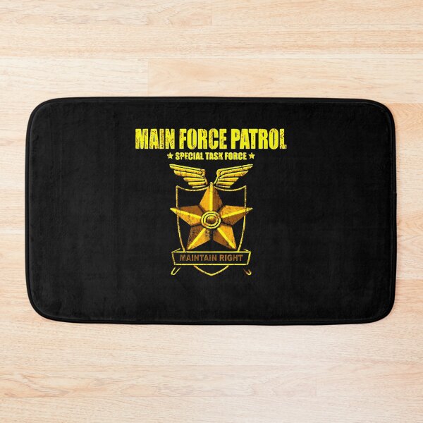 Item preview, Main force patrol gold logo designed and sold by RyantHobart.