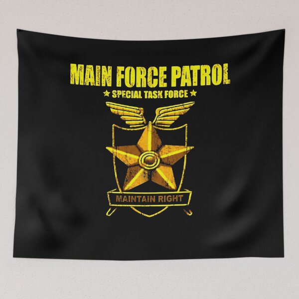 Item preview, Main force patrol gold logo designed and sold by RyantHobart.