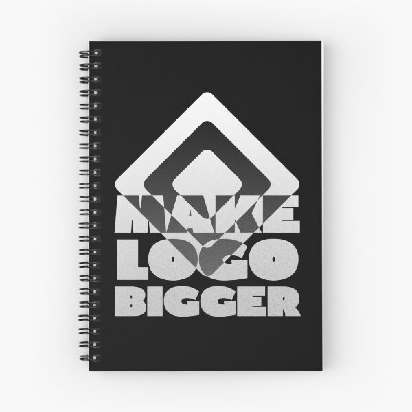 Item preview, Graphic, logo or web designer, "Make Logo Bigger" funny designed and sold by Magpie Attack.