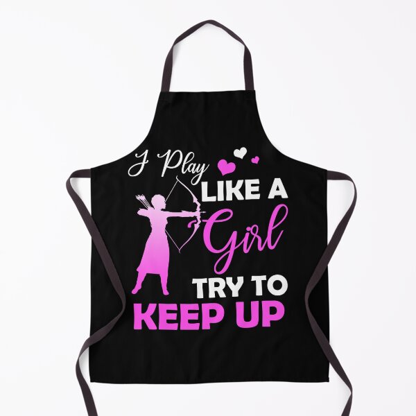 Item preview, Archery - I play like a girl Try To Keep Up designed and sold by Vanthuandesign.