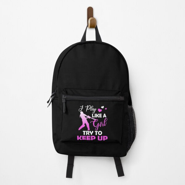 Item preview, Cricket - I play like a girl Try To Keep Up designed and sold by Vanthuandesign.
