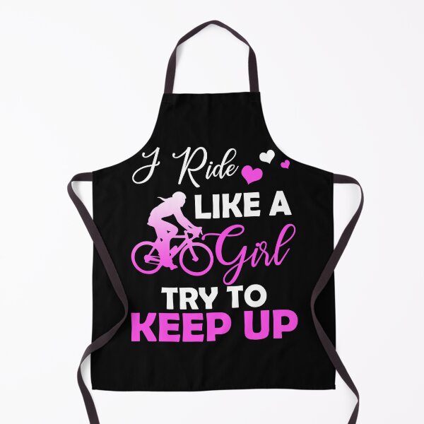 Item preview, Cycling - I play like a girl Try To Keep Up designed and sold by Vanthuandesign.