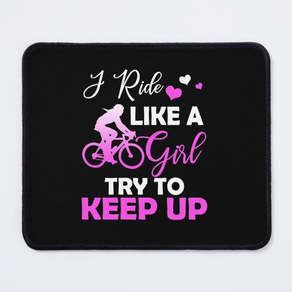 Item preview, Cycling - I play like a girl Try To Keep Up designed and sold by Vanthuandesign.