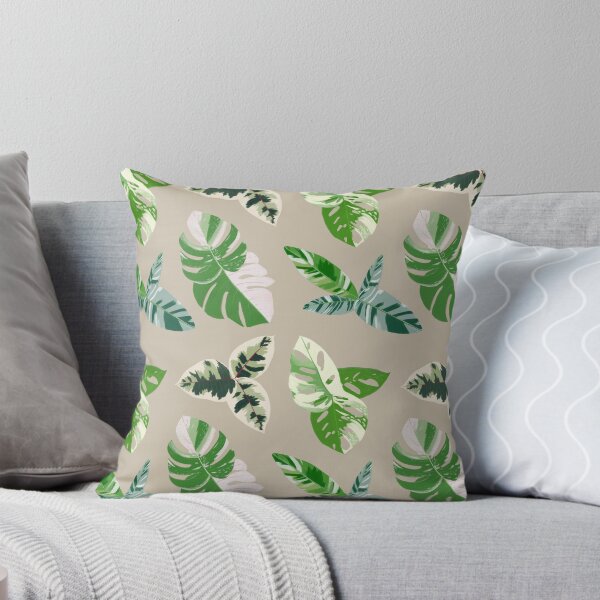 Item preview, Variegated Plants Beige Pattern designed and sold by Rebalien.