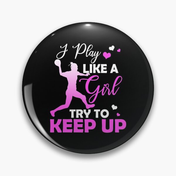 Item preview, Handball - I play like a girl Try To Keep Up designed and sold by Vanthuandesign.