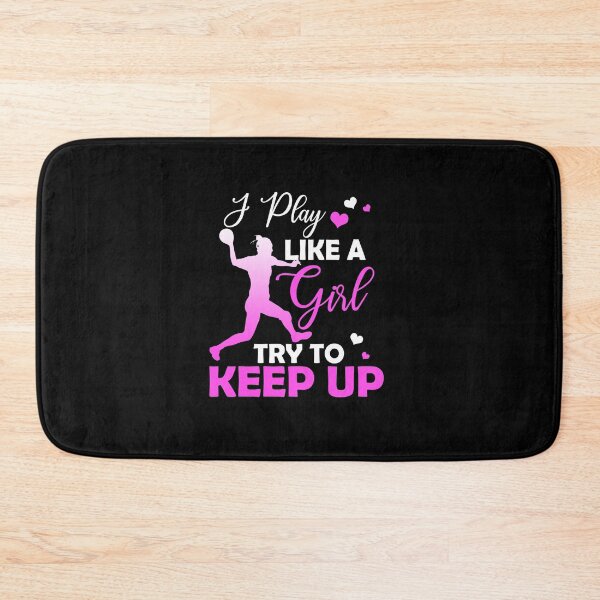 Item preview, Handball - I play like a girl Try To Keep Up designed and sold by Vanthuandesign.