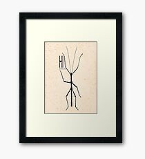 hi there Framed Print