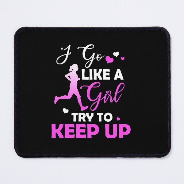 Item preview, Jogging - I play like a girl Try To Keep Up designed and sold by Vanthuandesign.