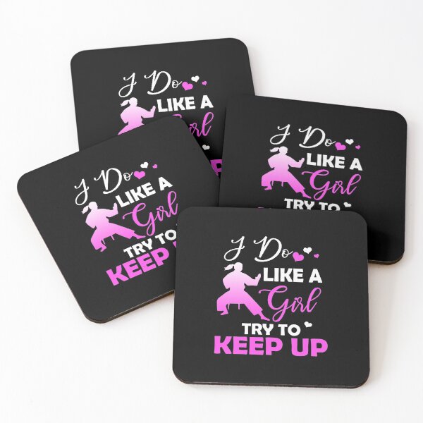 Item preview, Karate - I play like a girl Try To Keep Up designed and sold by Vanthuandesign.