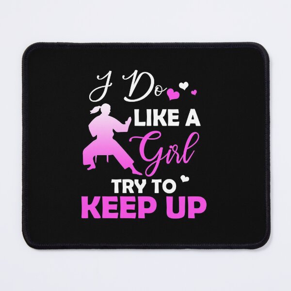 Item preview, Karate - I play like a girl Try To Keep Up designed and sold by Vanthuandesign.