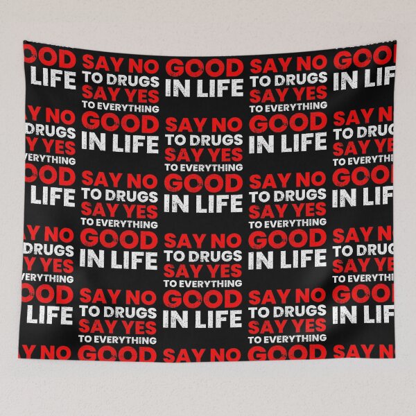 Artikelvorschau, Sag nein zu Drogen, Red Ribbon Awareness Week entworfen und verkauft von FNStuff.