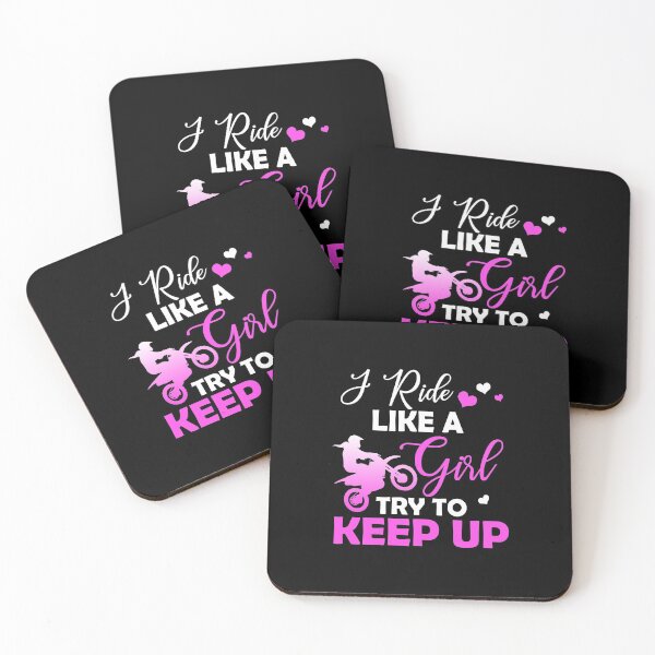Item preview, Motocross- I ride like a girl Try To Keep Up designed and sold by Vanthuandesign.