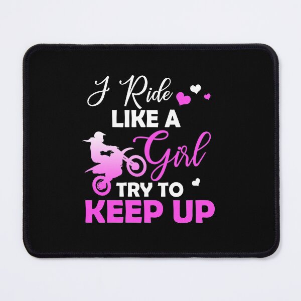 Item preview, Motocross- I ride like a girl Try To Keep Up designed and sold by Vanthuandesign.