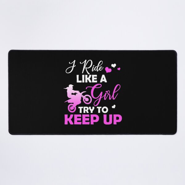 Item preview, Motocross- I ride like a girl Try To Keep Up designed and sold by Vanthuandesign.