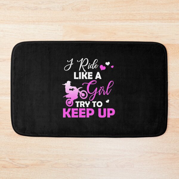 Item preview, Motocross- I ride like a girl Try To Keep Up designed and sold by Vanthuandesign.